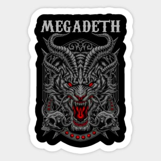 MEGADETH BAND MERCHANDISE Sticker